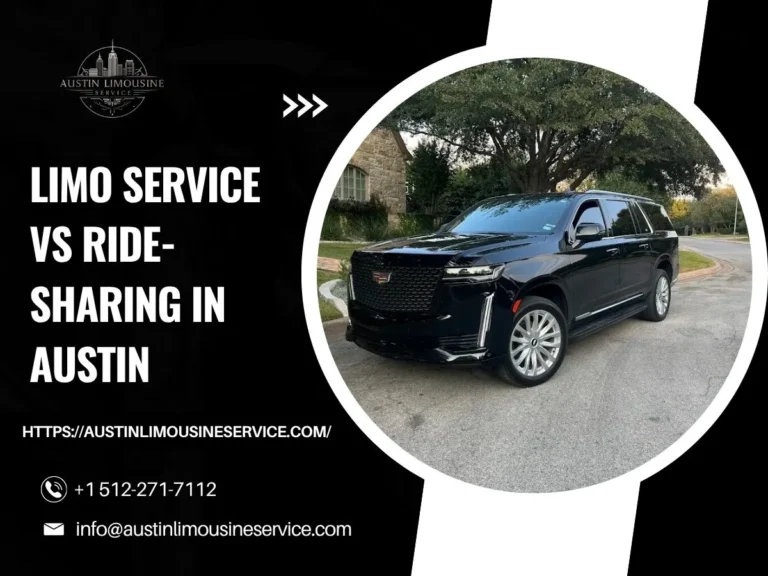 Limo Service vs Ride-Sharing in Austin Pros, Cons & What's Right for You