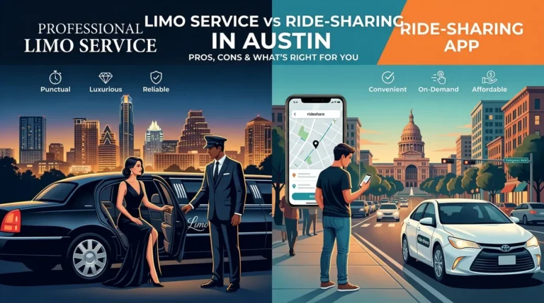 Limo Service vs Ride-Sharing in Austin