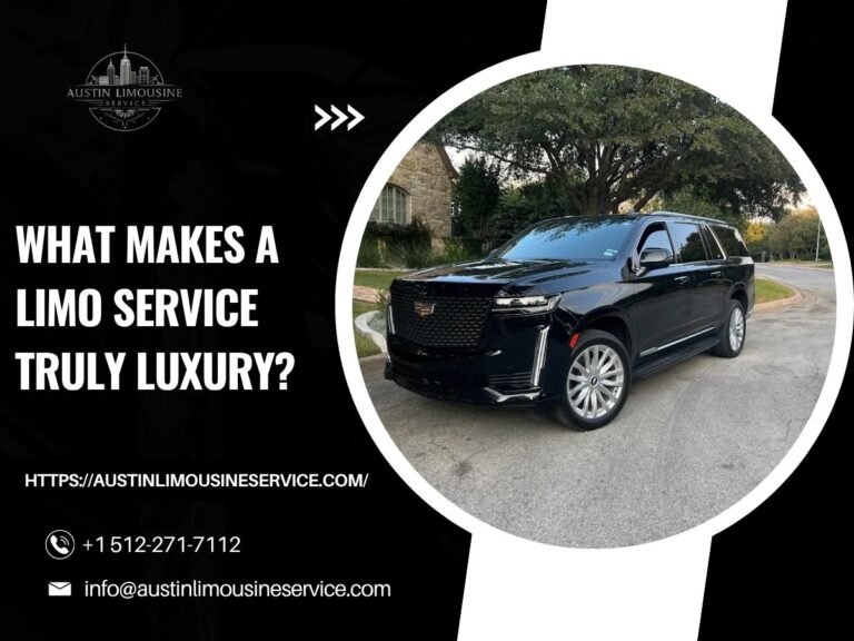 What Makes a Limo Service Truly Luxury?
